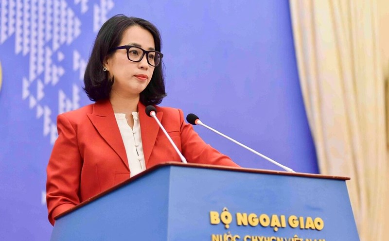 Spokesperson Pham Thu Hang said that Vietnam is ready to discuss with US agencies to jointly resolve the problem. Photo: Ministry of Foreign Affairs
