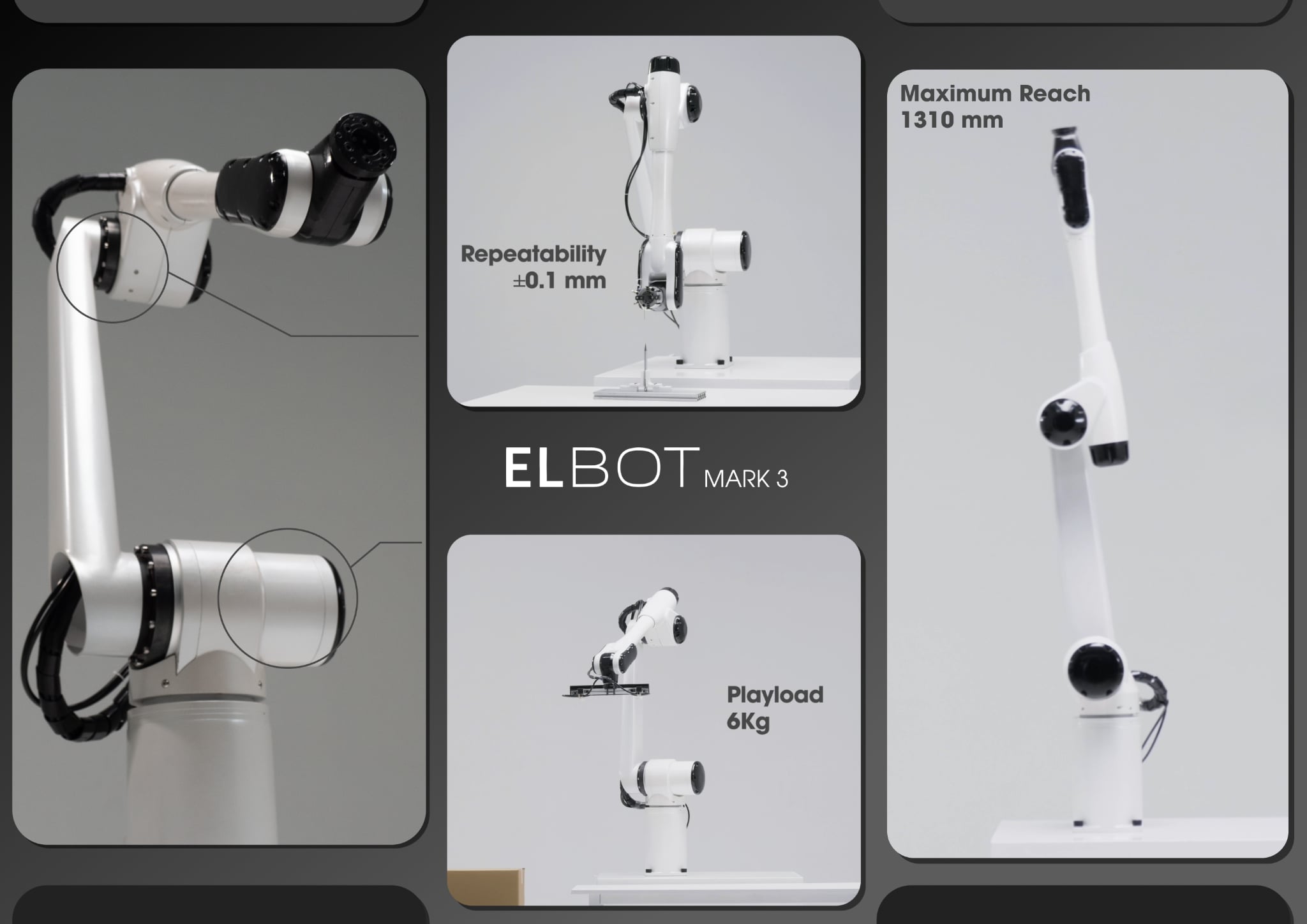 The ELBOT level 6 industrial robot arm is officially launched. Photo: Minh Thu