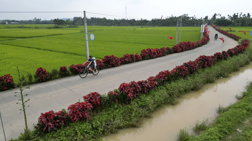 The new Quang Ngai province after the arrangement will have a total of 95 communes and 1 special zone. Photo: Vien Nguyen.