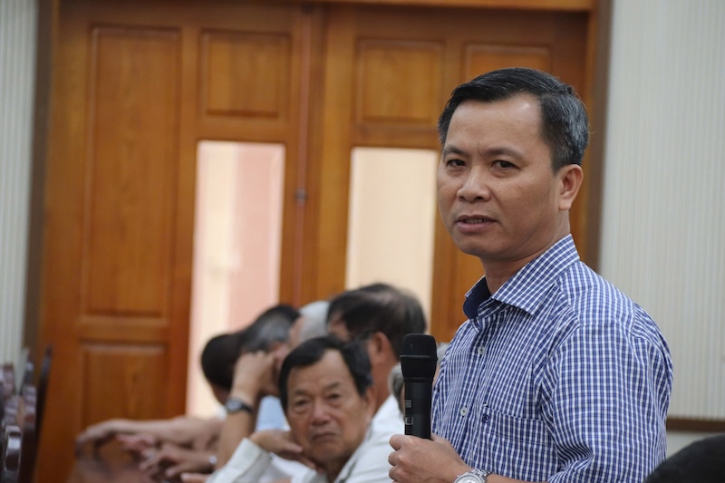 Mr. Nguyen Tuan Viet, Inspector of the Department of Health of Da Nang City. Photo: Nguyen Linh