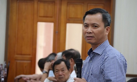 Ông Nguyễn Tuấn Việt, Thanh tra Sở Y tế TP Đà Nẵng. Ảnh: Nguyễn Linh