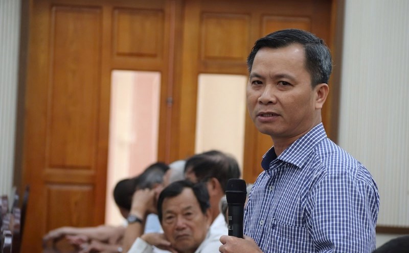 Mr. Nguyen Tuan Viet, Inspector of the Department of Health of Da Nang City. Photo: Nguyen Linh