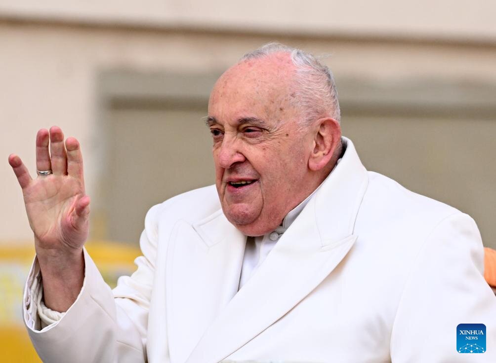 Pope Francis. Photo: Xinhua