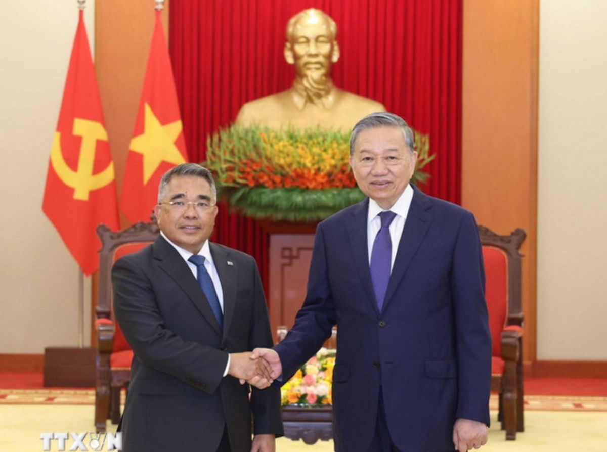 El Secretario General de la ONU recibio al Embajador de Filipinas Meynardo Los Banos Montealegre. Imagen de la pagina web de la organizacion