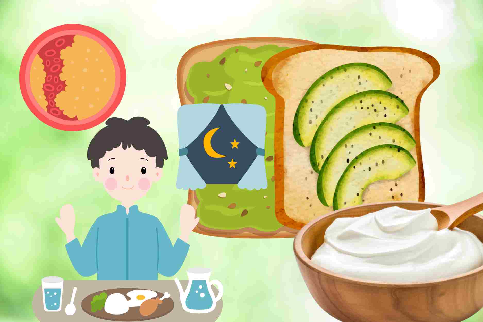 Mejorar la grasa en la sangre con comidas sencillas