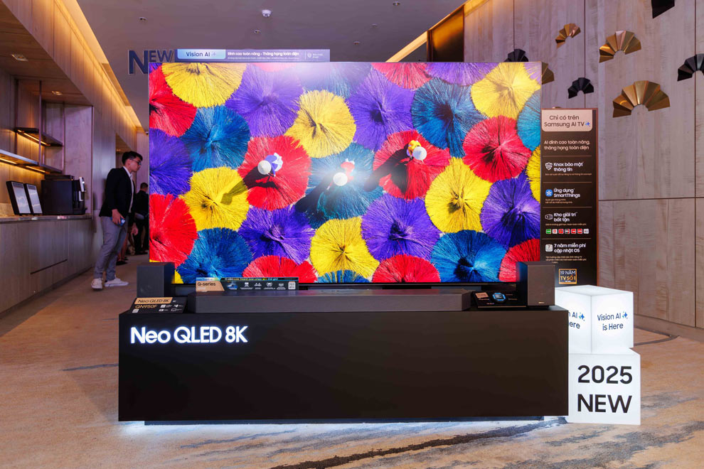 La serie Samsung TV AI 2025 mejora muchas nuevas funciones de AI, expande el ecosistema de contenido con socios lideres como VTVgo, FPT Play, VieON..