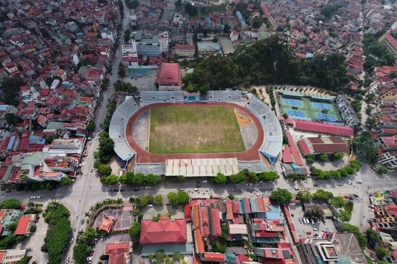 El estadio de Djing (distrito de Djing, ciudad de Lang Son) en la actualidad. Imagen de la pagina web de la Universidad de Hong Kong
