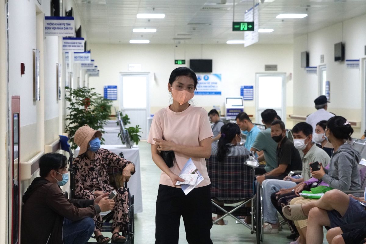 Inversiones de casi 1.9 billones, el hospital de la puerta noroeste de la ciudad de HCMC se quedo sin agua