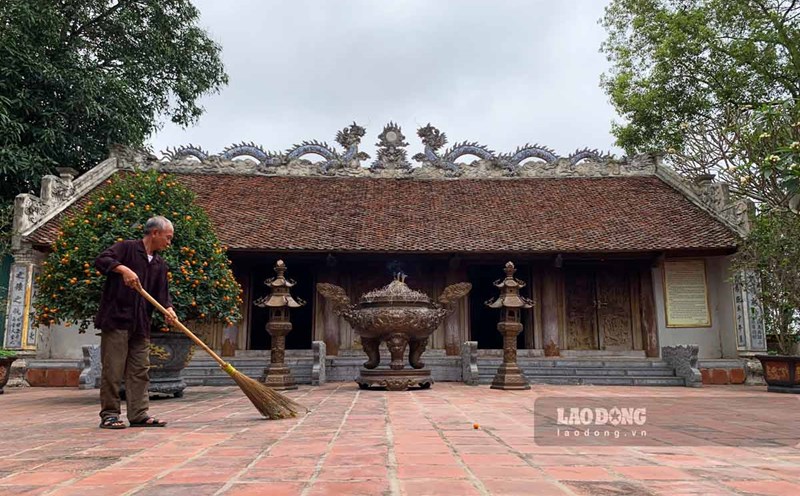 National relic of the family - Cao Dai festival in My Loc commune, Nam Dinh city. Photo: Ha Vi