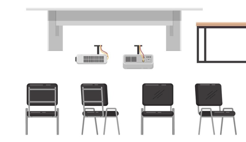 Sentarse en una silla de oficina y afectar a la forma. Diseñado por Thuy Duong