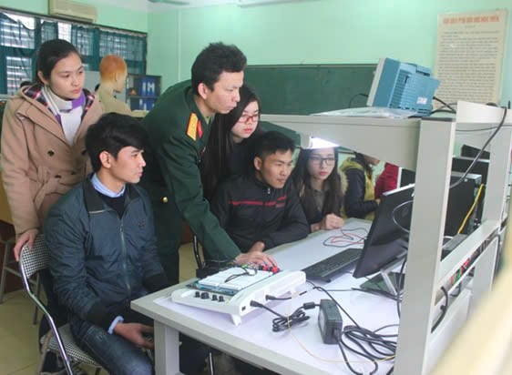 Tu nam 2025, Hoc vien Ky thuat Quan su tuyen lai he dan su. Anh: Nha truong cung cap