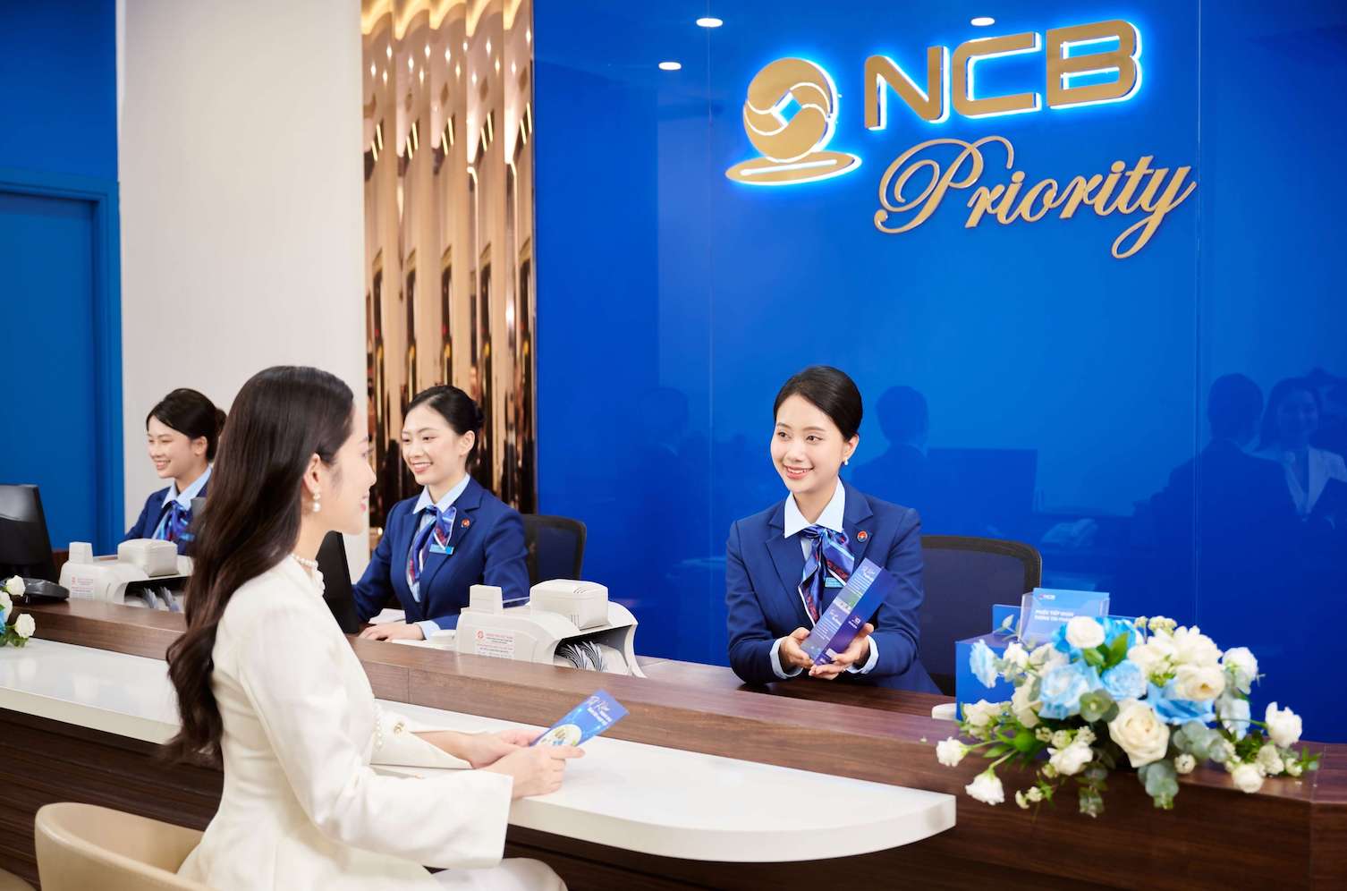 Trong 2 nam qua, NCB khong ngung chuyen doi toan dien de mang lai gia tri thiet thuc cho cong dong. Anh: NCB