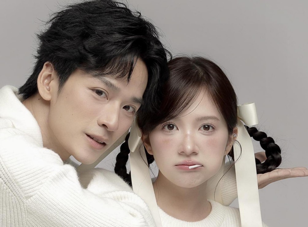 Tran Nghia and Ngoc Huyen in the movie "My father, the person who stays". Photo: VFC