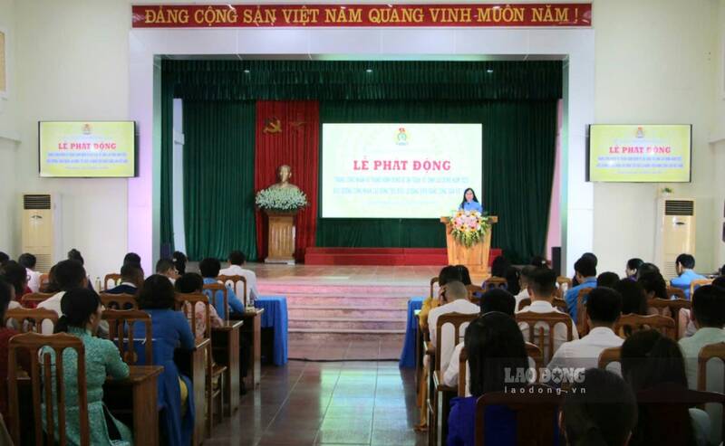 Toàn cảnh lễ phát động. Ảnh: Lam Thanh