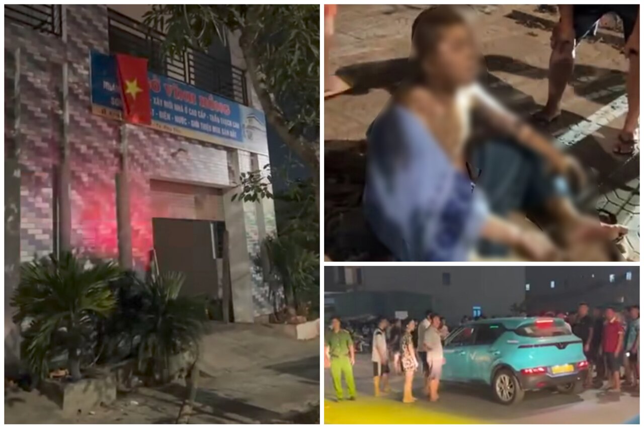 The fire and explosion that occurred on the night of April 23 in Ha Loc commune, Phu Tho town killed a victim in Quang Yen commune, Thanh Ba district. Photo cut from a clip on social media.