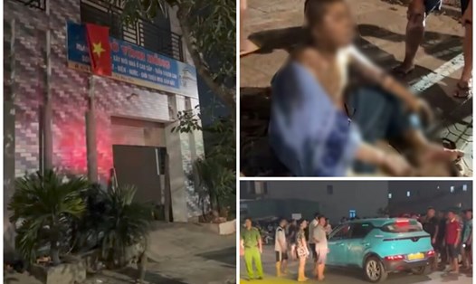 Vụ cháy nổ xảy ra trong đêm 23.4 tại xã Hà Lộc, thị xã Phú Thọ đã khiến một nạn nhân tại xã Quảng Yên, huyện Thanh Ba tử vong. Ảnh cắt từ clip trên mạng xã hội.