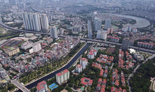 Hà Nội sẽ sắp xếp 526 đơn vị hành chính cấp xã thành 126 xã, phường mới. Ảnh: Hải Nguyễn