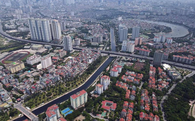 Hanoi will arrange 526 commune-level administrative units into 126 new communes and wards. Photo: Hai Nguyen