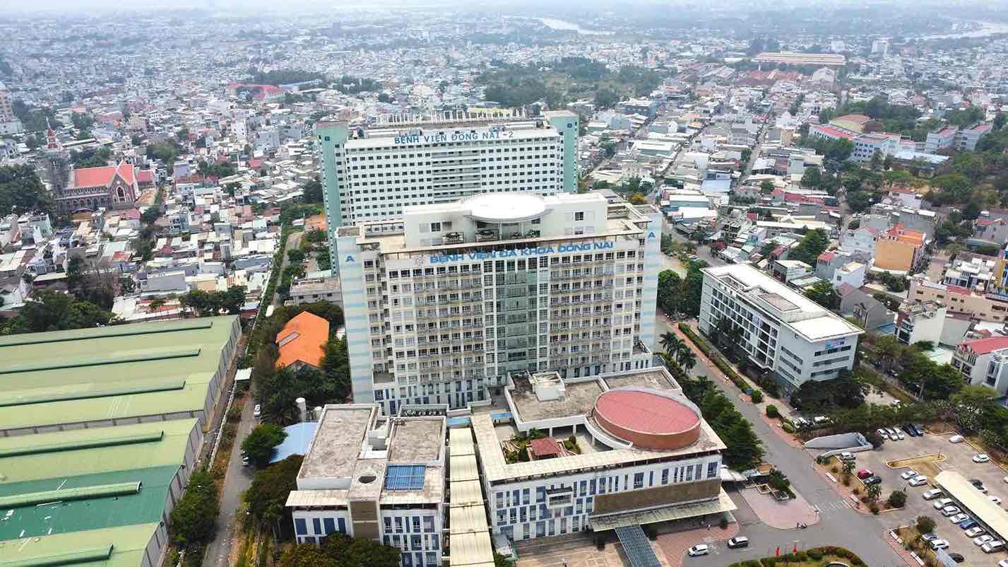 Benh vien Da khoa Dong Nai hien nay. Anh: HAC