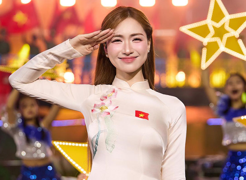 El encuentro de Minzy en la noche de la cancion North South Concert en el American Theater. Imagen: Personaje de la fuente