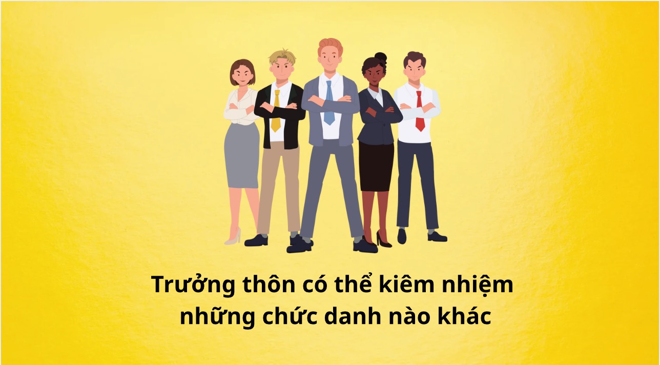 The village chief can concurrently hold any other positions.