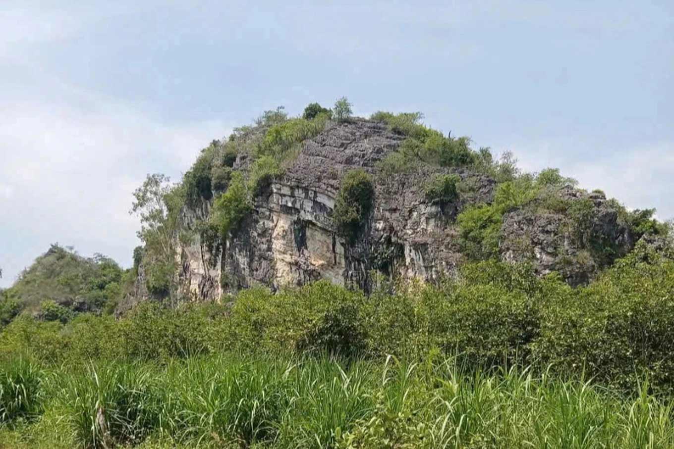 Len Chua, Nghia Thanh commune, Nghia Dan district (Nghe An), where 18 skulls suspected of ancient Vietnamese people were discovered. Photo: Ngoc Anh