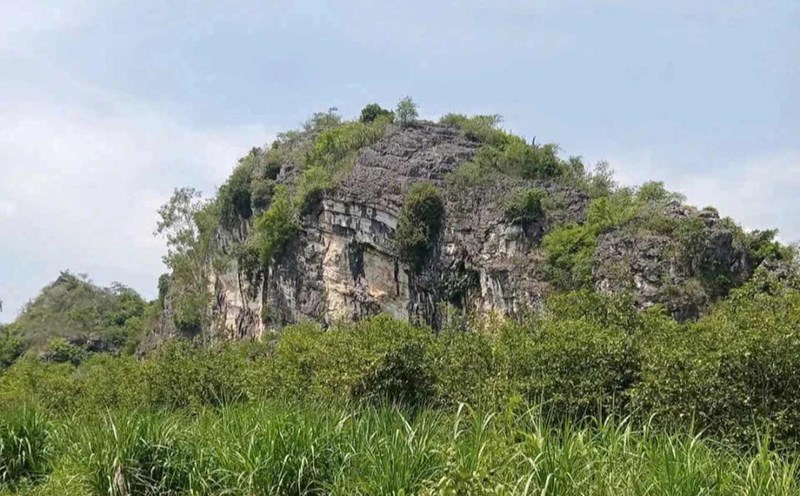 Len Chua, Nghia Thanh commune, Nghia Dan district (Nghe An), where 18 skulls suspected of ancient Vietnamese people were discovered. Photo: Ngoc Anh