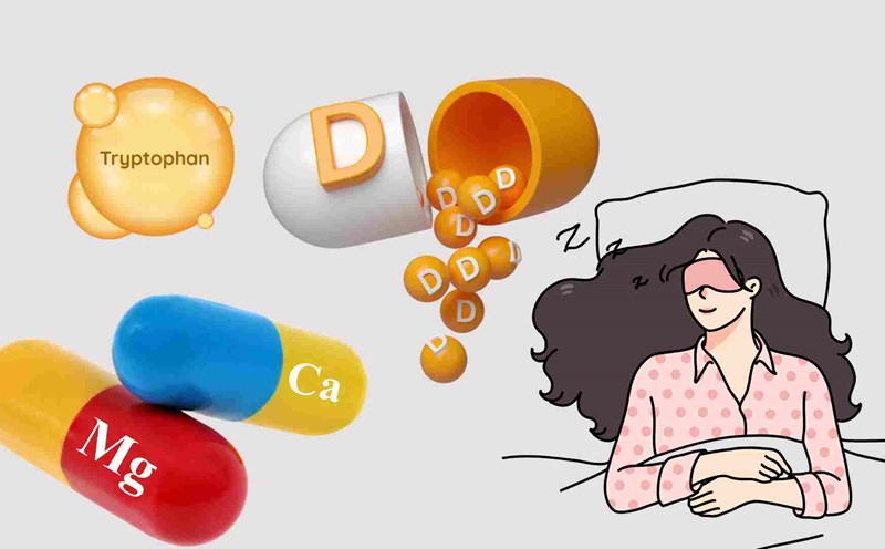 Some nutrients that help you sleep better. Graphics: Ha May