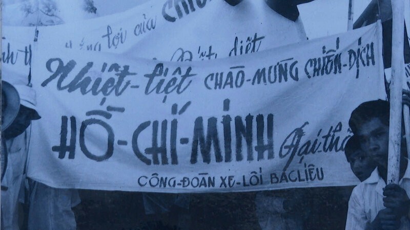 The Bac Lieu Trayers Union held a rally to celebrate the great victory of Ho Chi Minh's campaign. Photo: Document