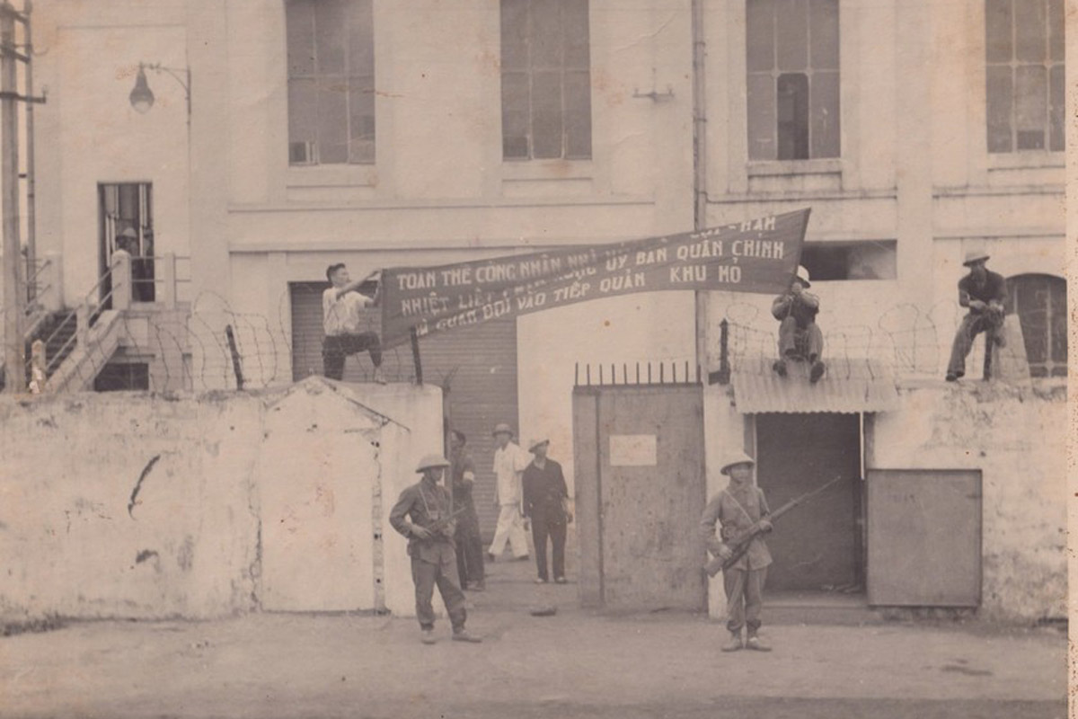 The first day of taking over the mining area. Photo: Provided by Quang Ninh Museum