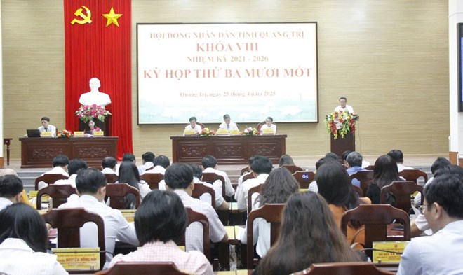 Thông qua chủ trương hợp nhất hai tỉnh Quảng Bình và Quảng Trị