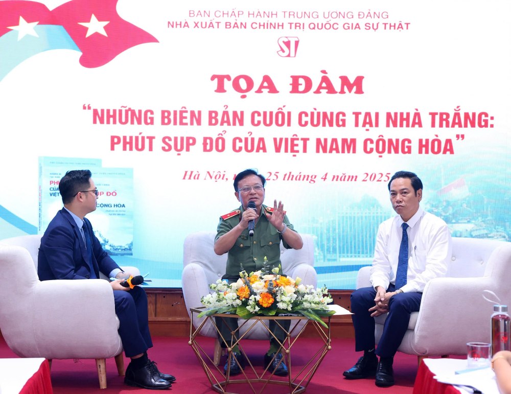Las ultimas actas de la reunion en la Casa Blanca: El momento de la caida de la Republica de Vietnam se produjo el 25 de abril en Hanoi. Imagen de la pagina web de la organizacion