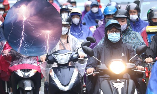 Dự báo Bắc Bộ sẽ đón những cơn mưa dông bất chợt trong thời điểm giao mùa. Ảnh: Vũ Linh