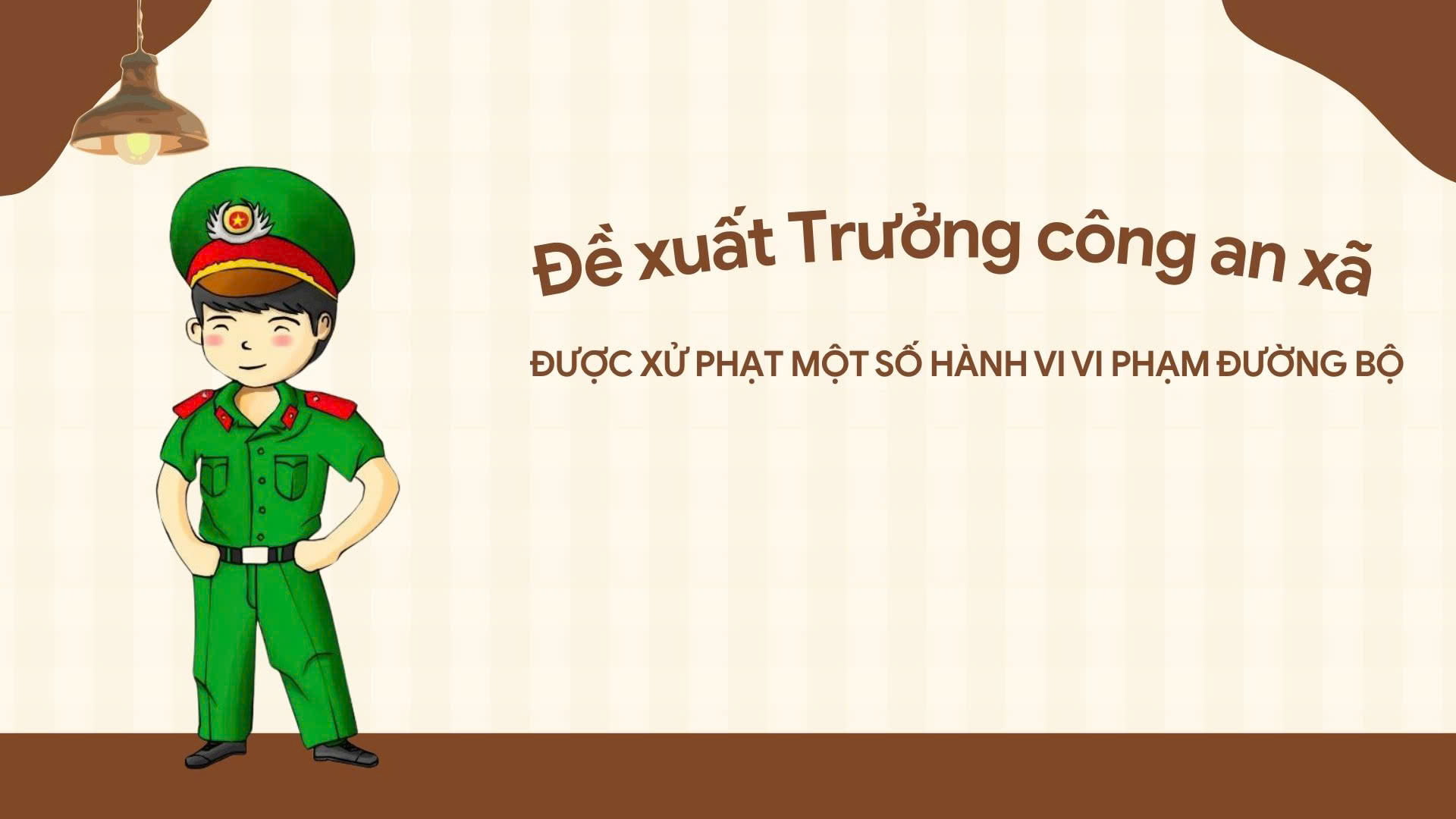 Propone al Jefe de la Policia Municipal que se castigue a algunos de los infractores de la carretera