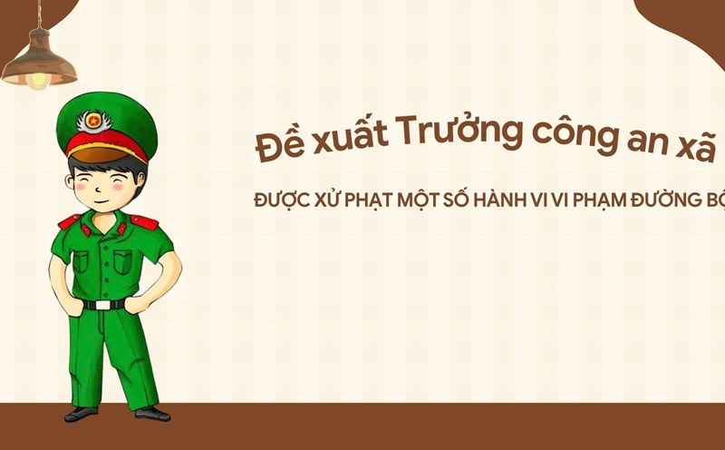 Proposal for the Commune Police Chief to be punished for some road violations