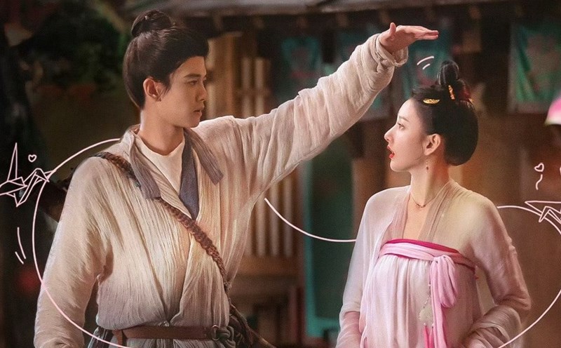 Ren Jialun, Tong To Nhi in the movie " Vo Phuoc". Photo: Provided by producer/VieOn