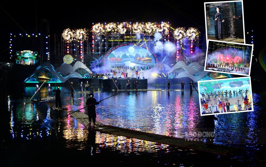 Opening of the 2025 Bac Kan Cultural and Tourism Week attracts tens of thousands of visitors. Photo: Nguyen Hoan.