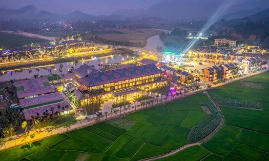 Khai trương thành phố di sản Flamingo Heritage Onsen & Resort. Ảnh: Việt Bắc