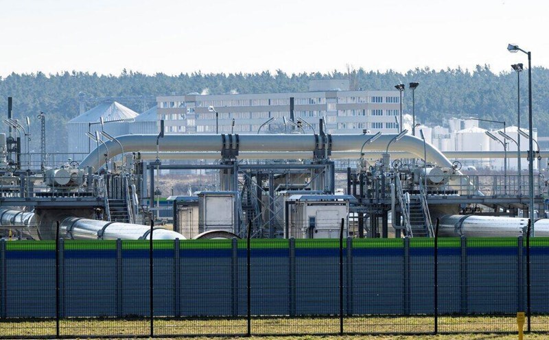 The starting point of the Nord Stream 2 pipeline at Lubmin on the German Baltic Sea coast. Photo: AFP