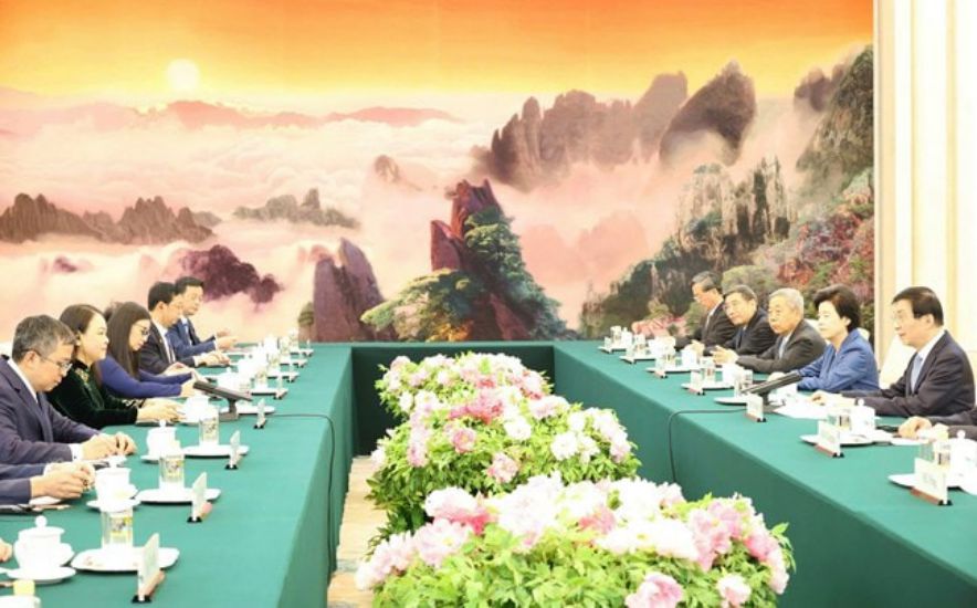 View of the meeting. Photo: VNA