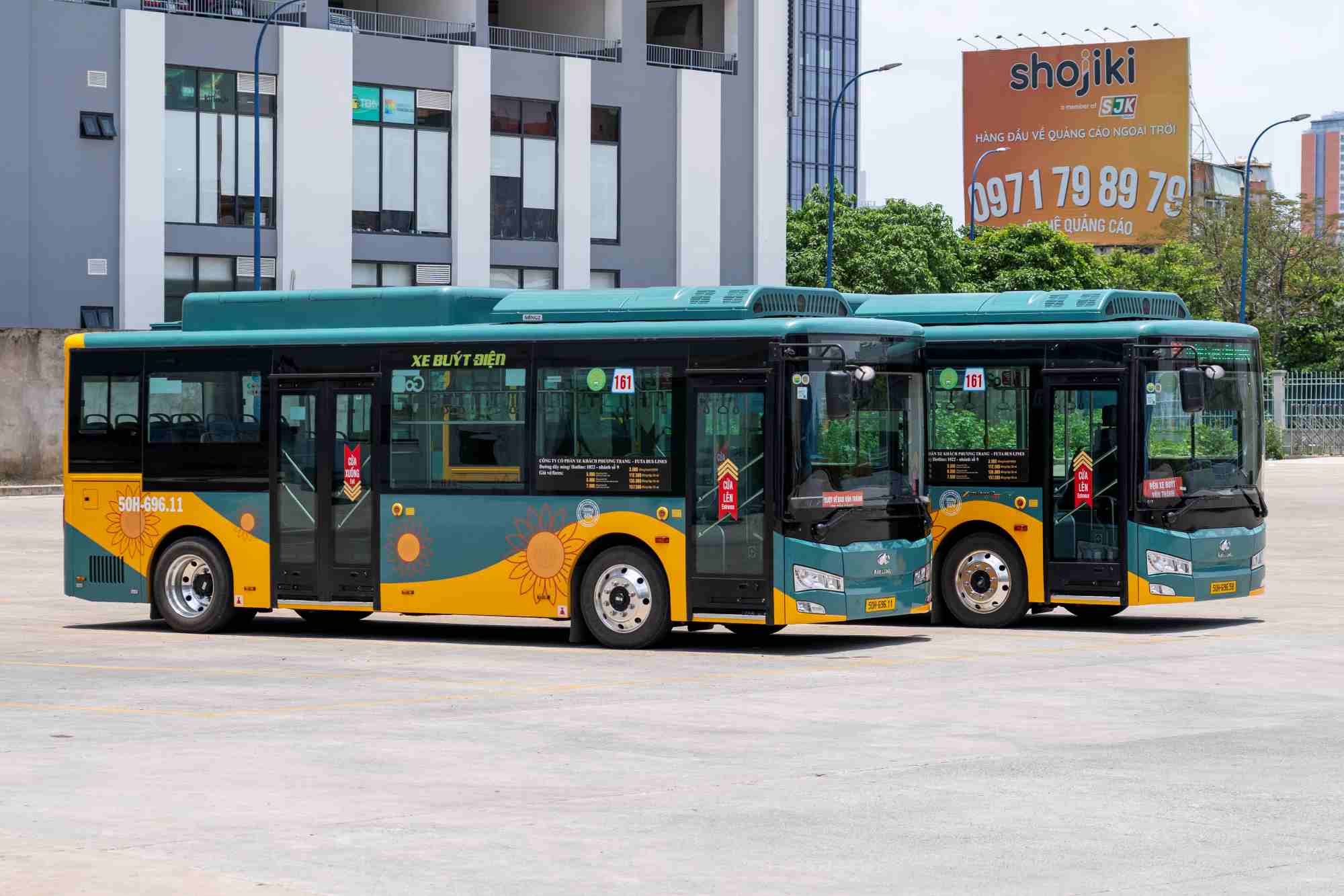 Xe buyt dien Phuong Trang ket noi Metro so 1. Anh: Phuong Trang