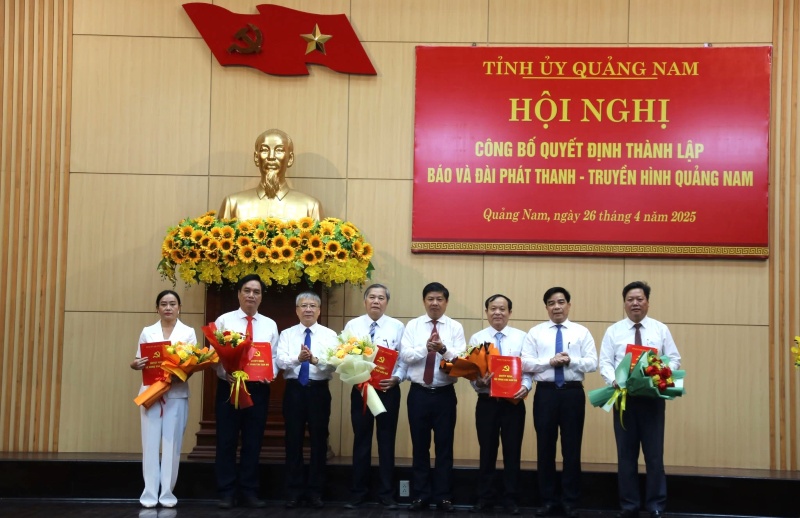 Tinh uy Quang Nam bo nhiem cac Pho Tong Bien tap co quan