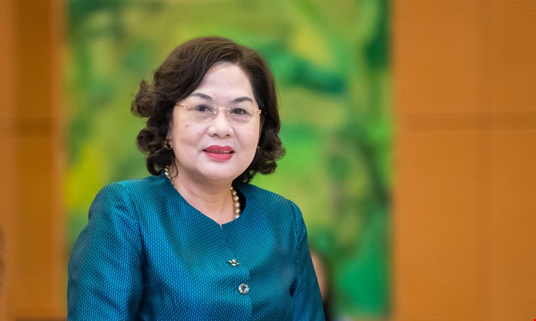 Governor of the State Bank of Vietnam Nguyen Thi Hong. Photo: Quochoi.vn.