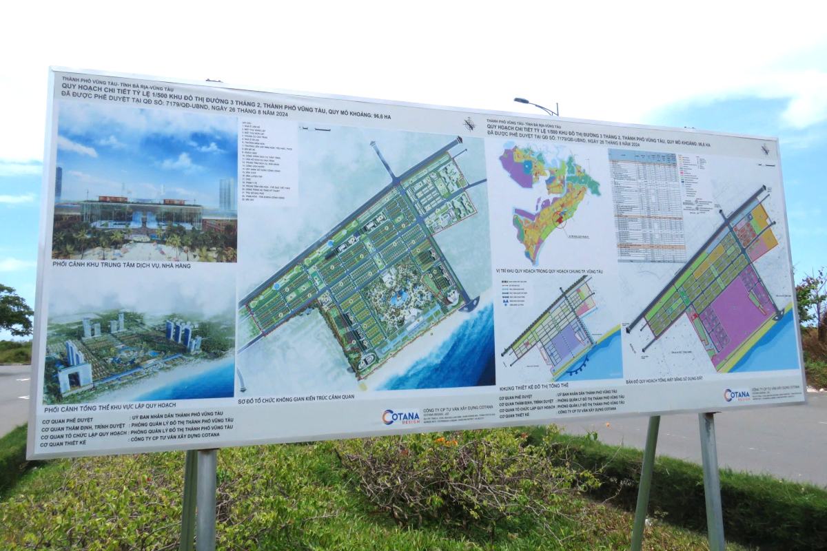 La tabla de planificacion de la propiedad fue subastada. Imagen: Ciudad de la Paz