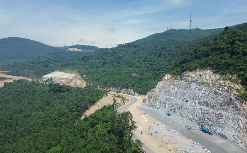 The Quy Nhon - Pleiku Expressway will pass through the mountainous terrain in An Khe and Mang Yang. Photo: Thanh Tuan