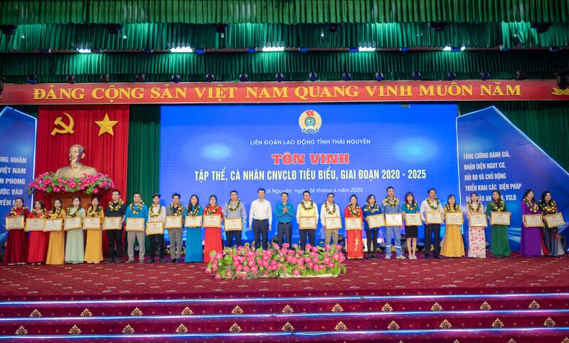 Launching Workers' Month, Labor Safety and Hygiene Month in Thai Nguyen. Photo: Vu Ninh