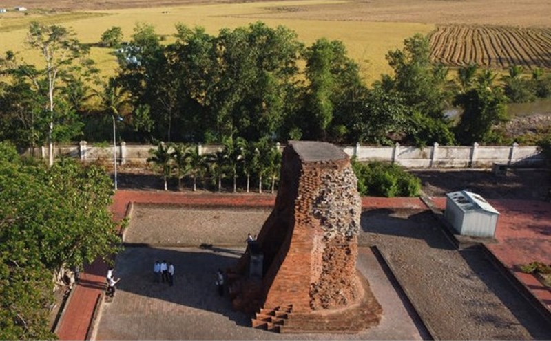 Vinh Hung archaeological site, Vinh Loi district, Bac Lieu province. Photo: Nhat Ho