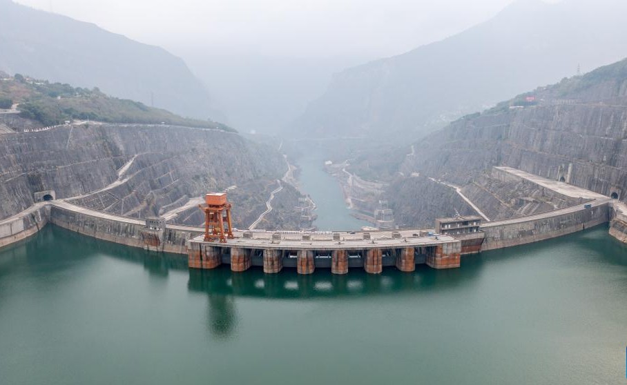 Khe Lac Do Hydropower Plant is second only to China's Tam Hiep Dam and Brazil's Belo Monte in terms of installed capacity. Photo: Xinhua