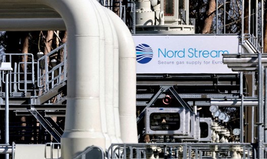 Đường ống Nord Stream đưa khí đốt Nga sang châu Âu có công suất 55 tỉ m3/năm. Ảnh: Xinhua
