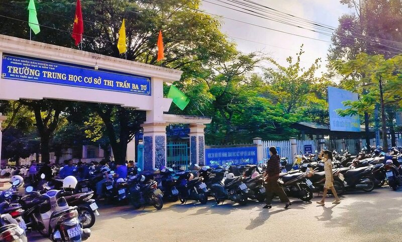 El colegio de la ciudad de Baotou donde se produjo el choque electrico que mato a los niños. Foto: Escuela de la ciudad de Baztur